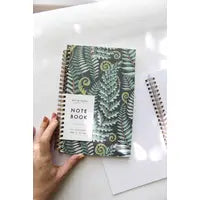 Forest Fern Spiral Notebook